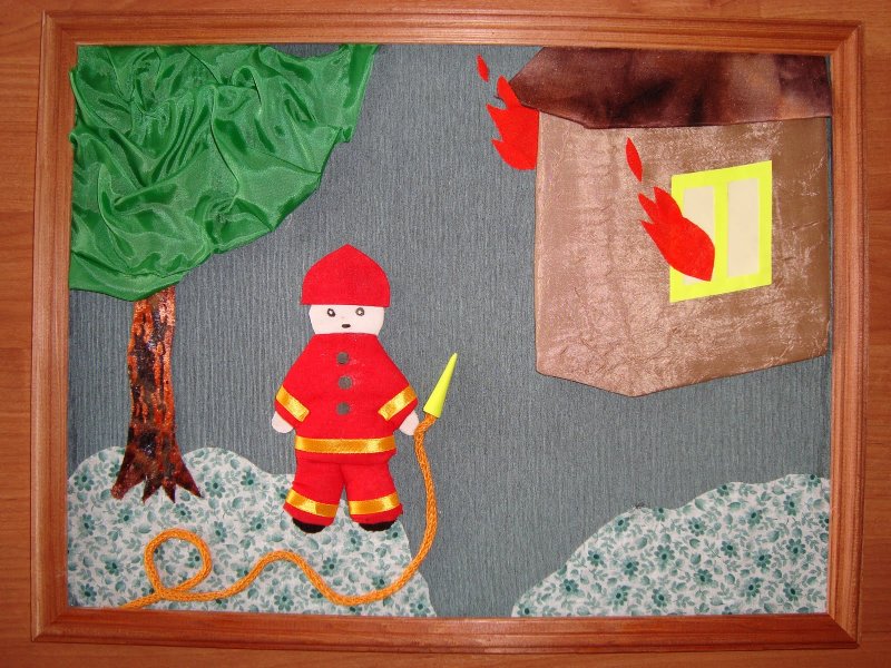 Карточки с предметами для пожарного для детей