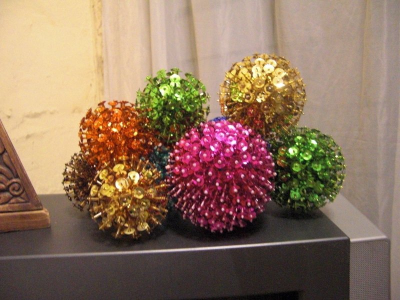 Поделки из пенопластовых шариков