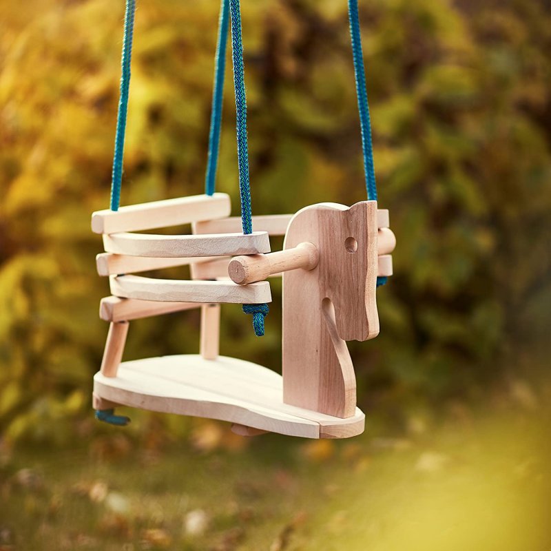 Детские качели Playpark Double Wooden Swing