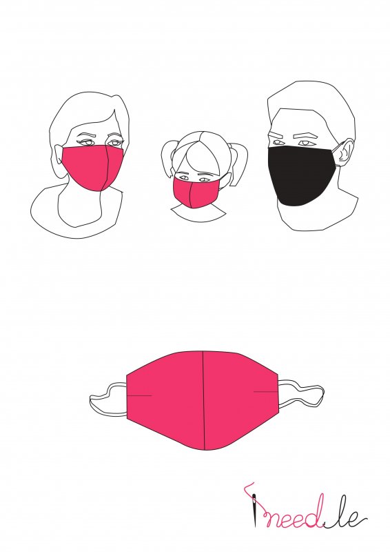 Карнавальная маска из фетра