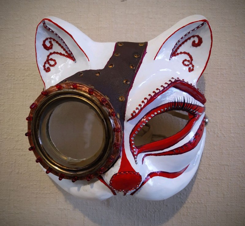 Карнавальные маски из папье маше