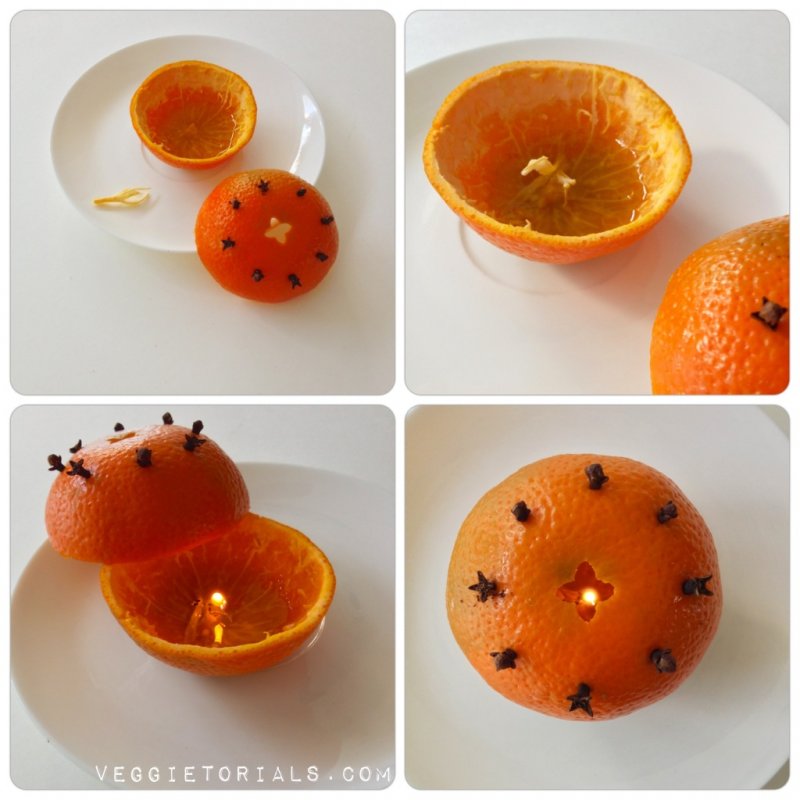 Поделки из апельсина