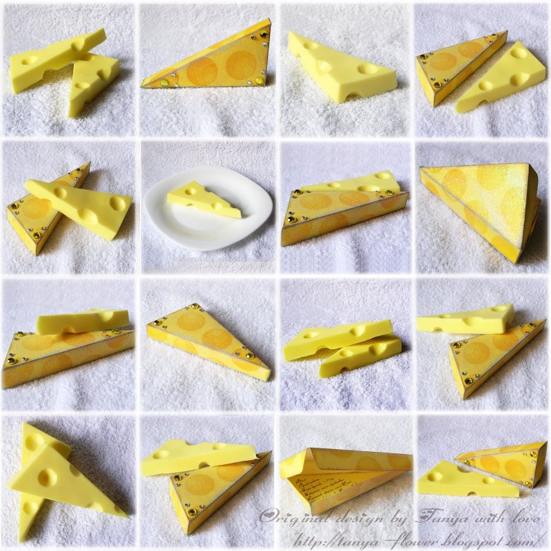 Кусок сыра поделка