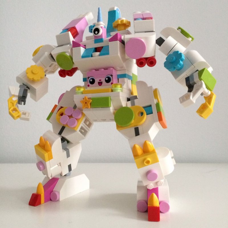 Лего Юникитти робот