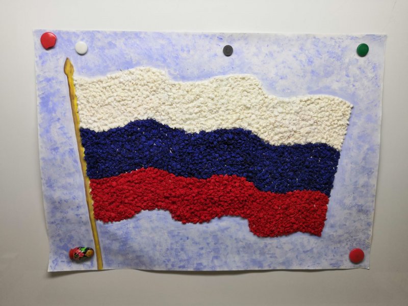 Поделка флаг России
