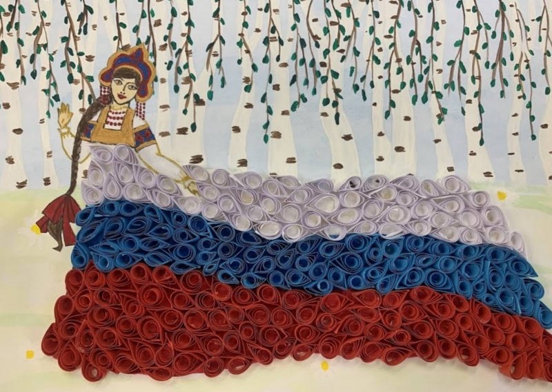 Творческая мастерская к Дню российского флага