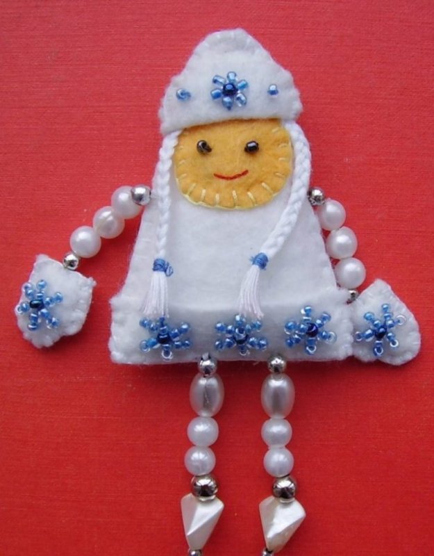 Кукла шкатулка Снегурочка мастер класс