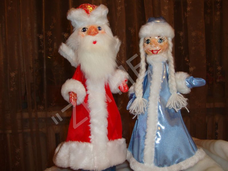 Кукольный театр дед Мороз и Снегурочка
