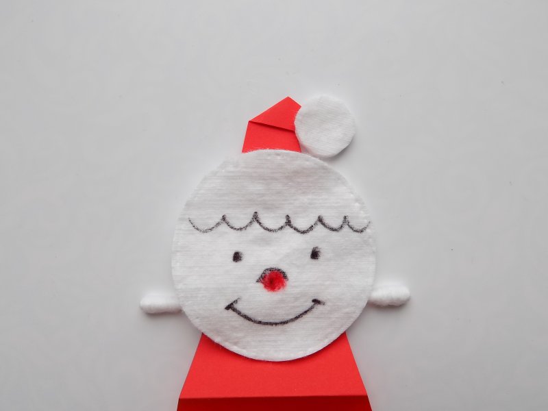 Дед Мороз из подручных материалов