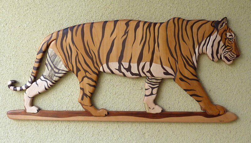 Интарсия тигр