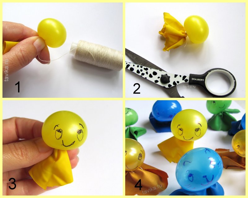 Игрушки из пластилина для детей