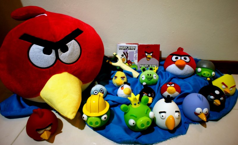 Angry Birds Plush collection