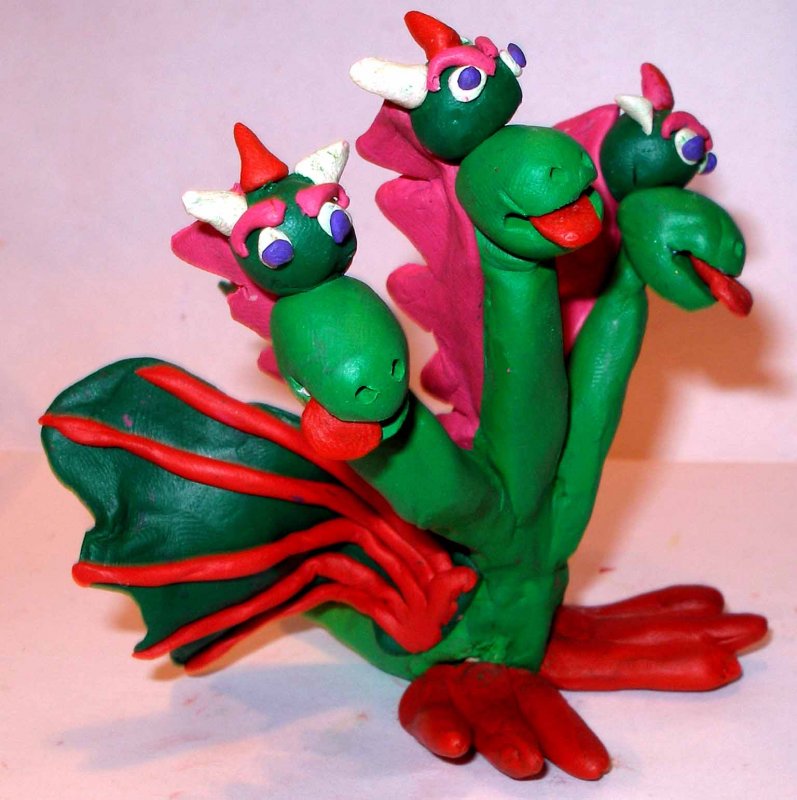 Polimer Clay Dragon
