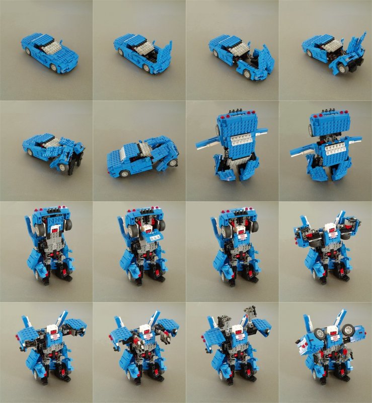 Лего трансформеры самоделки мини