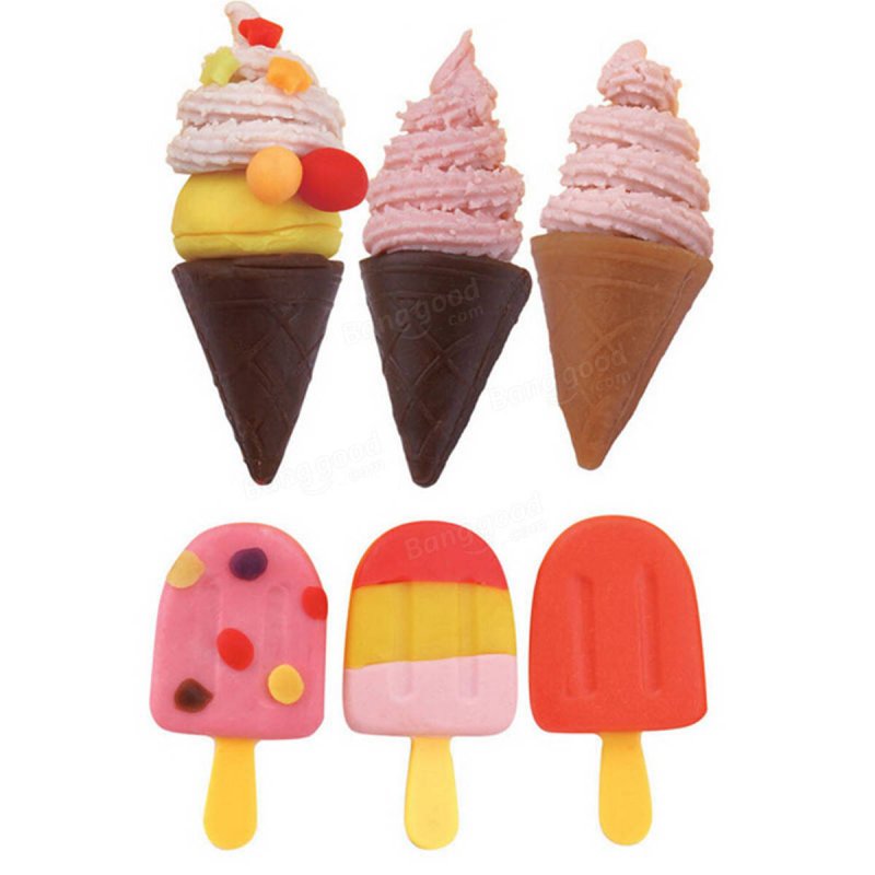Мороженое из пластилина для детей
