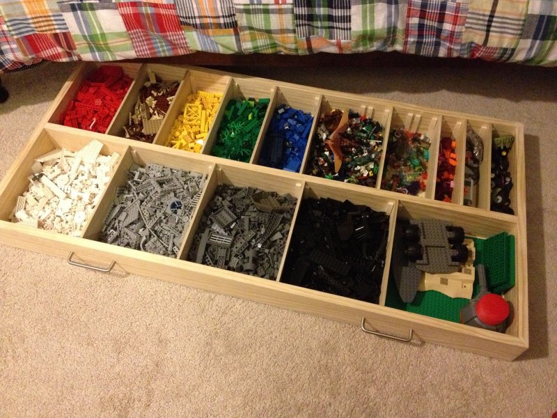 LEGO ящик в ikea