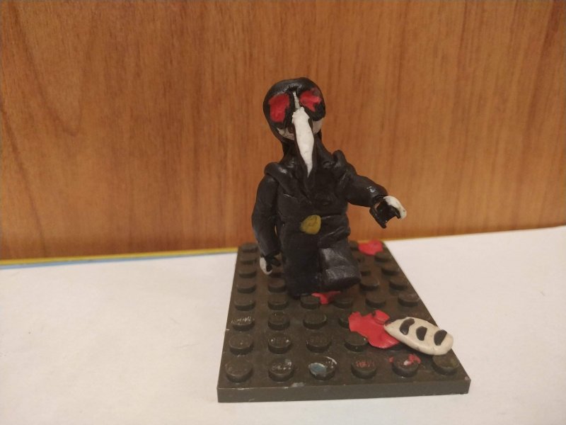 Лего SCP 049 Чумной доктор
