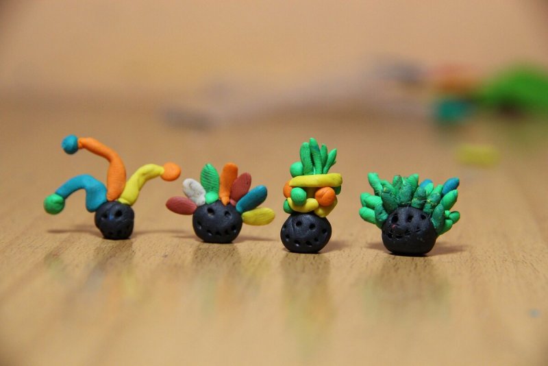 Игрушки из пластилина для малышей