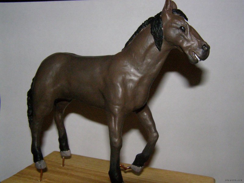 Лошадка из скульптурного пластилина