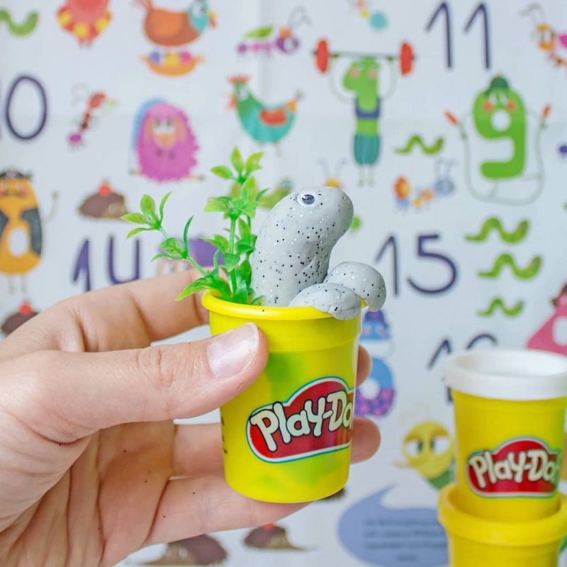 Фигурки из Play-Doh
