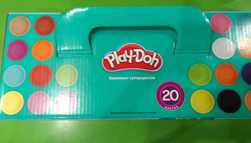 Набор Play-Doh цветов 20