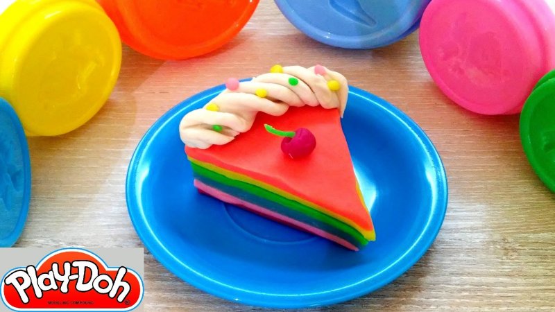 Десерты из пластилина для детей