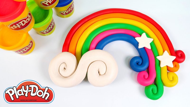 Фигурки из Play-Doh