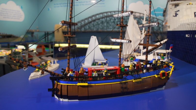 LEGO ship moc Brig