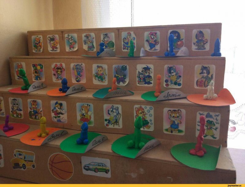 Выставка поделок из пластилина в детском саду