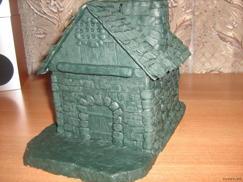 Сказочные домики из глины