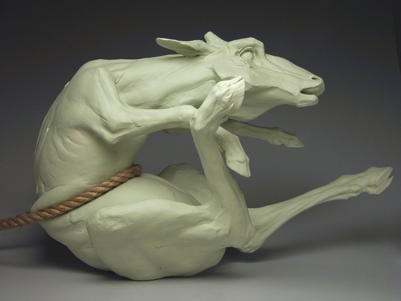 Beth Cavener скульптуры