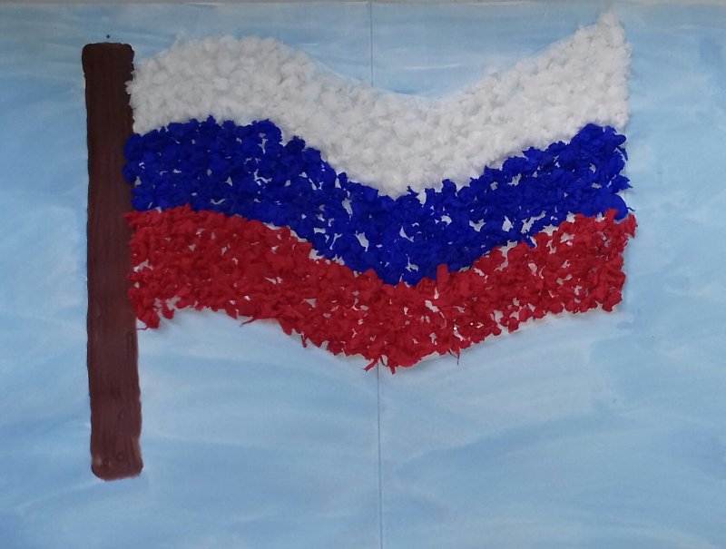 Флаг России своими руками для детей