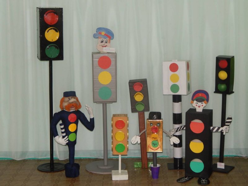 Светофор макет для детского сада