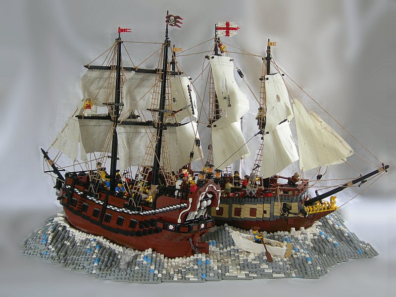 Лего корабль конкистадоров 1997