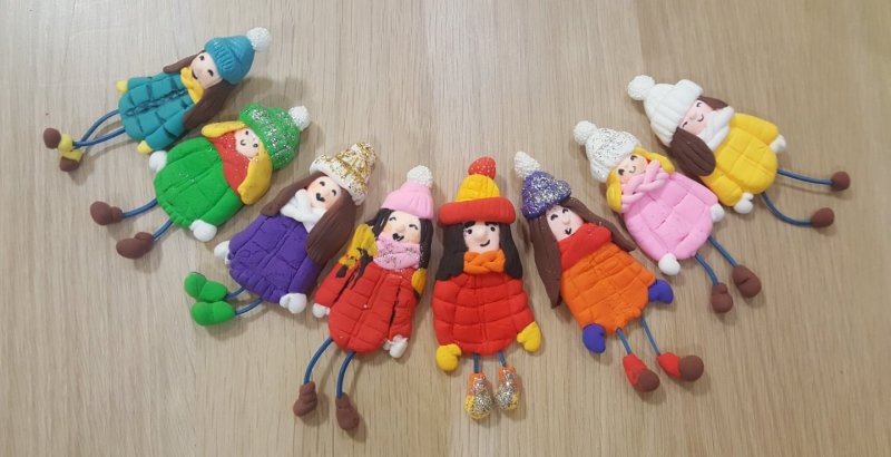 Пластилиновые куклы для театра