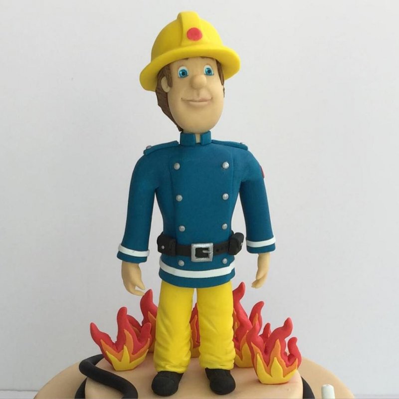Лепка пожарник