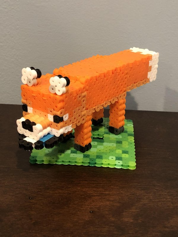 Fox Sleep Minecraft