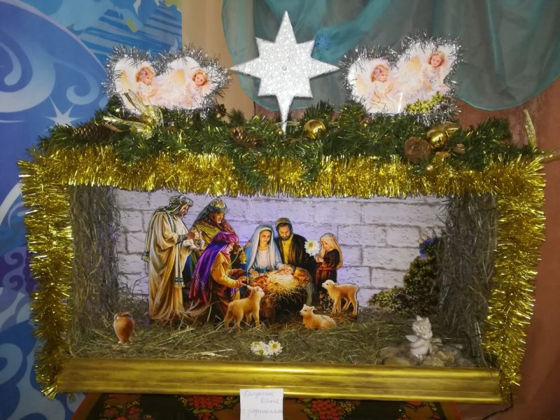Рождение Христа поделка