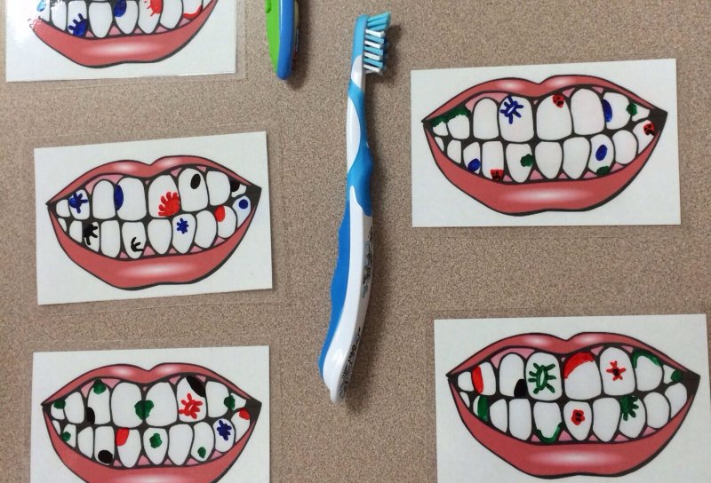 Занятие зубы для дошкольников