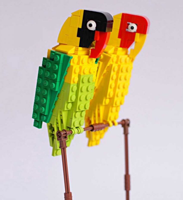 Лего птицы