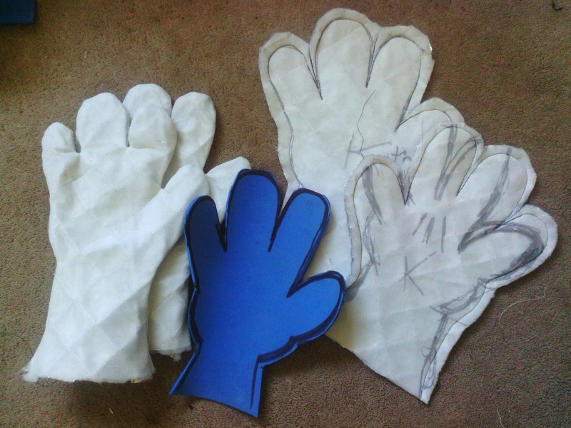 Массажные перчатки для детей в детском саду