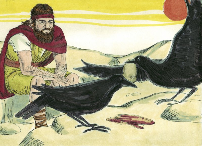 Илия пророк и вороны