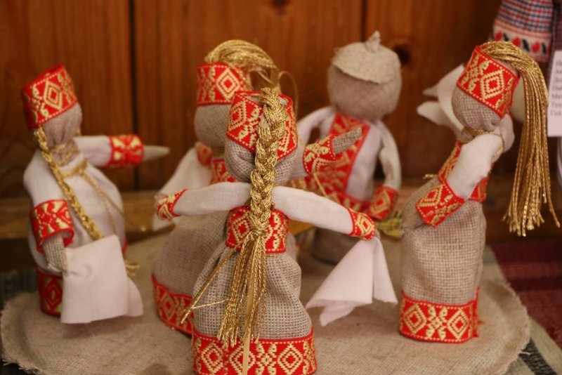 Традиционные куклы удмуртов