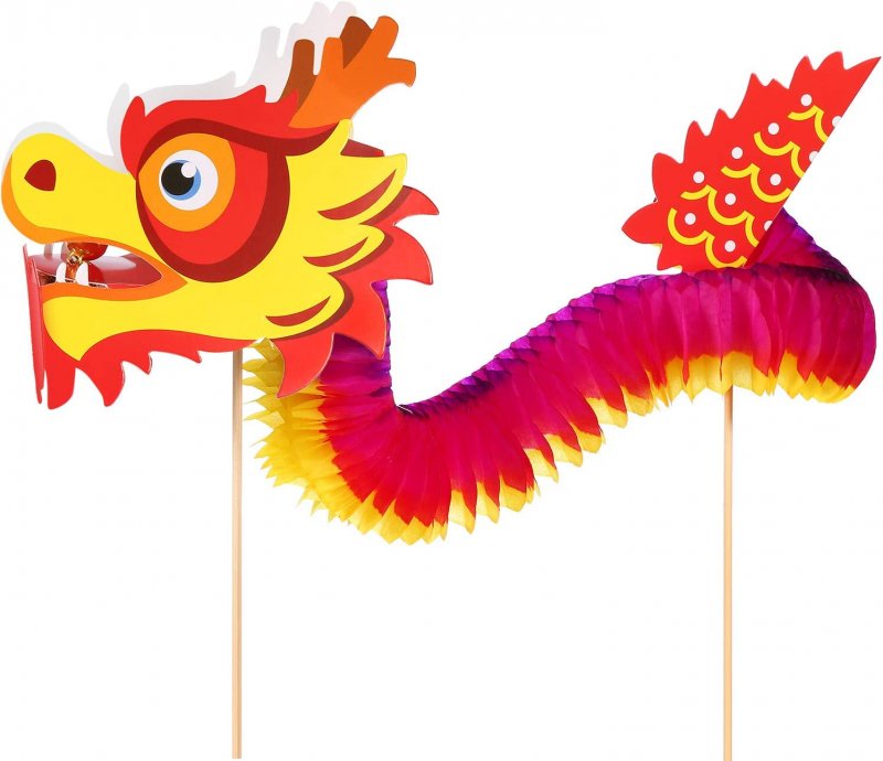 Поделка китайский дракон для детей