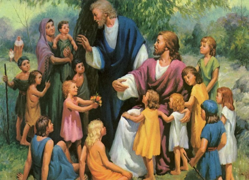 Поделка Иисус любит детей