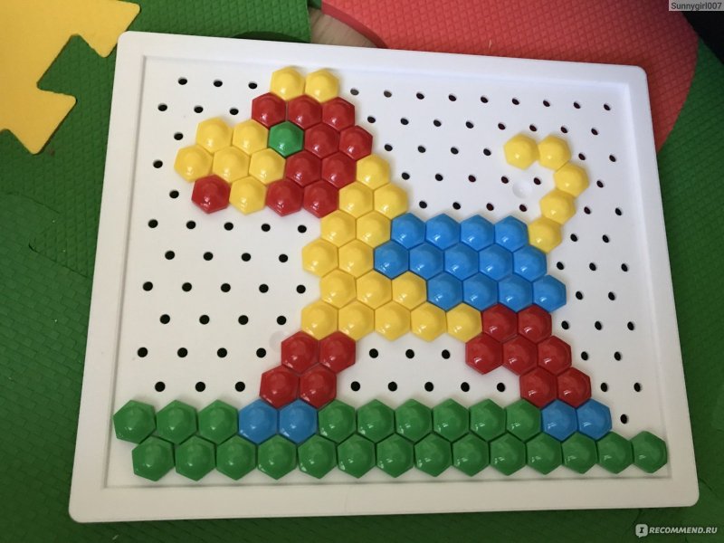Мозаика для детей 3-4 лет