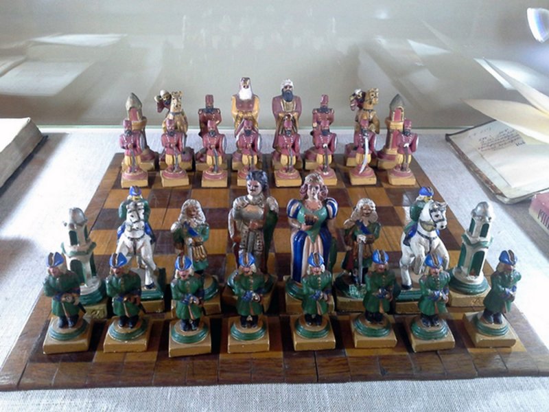 Петр 1 игра в шахматы