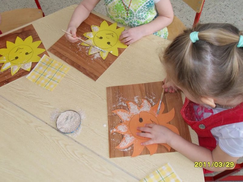 Творческое занятие для детей 4-5 лет