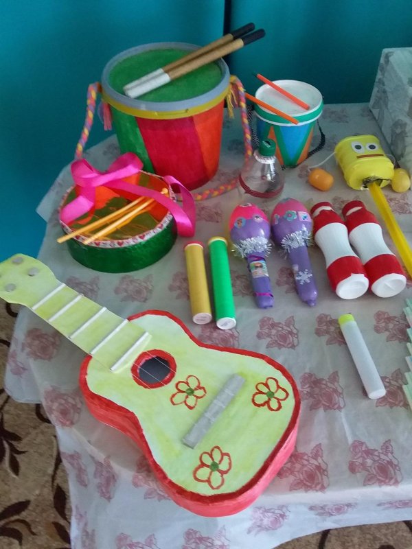 Инструменты в детском саду