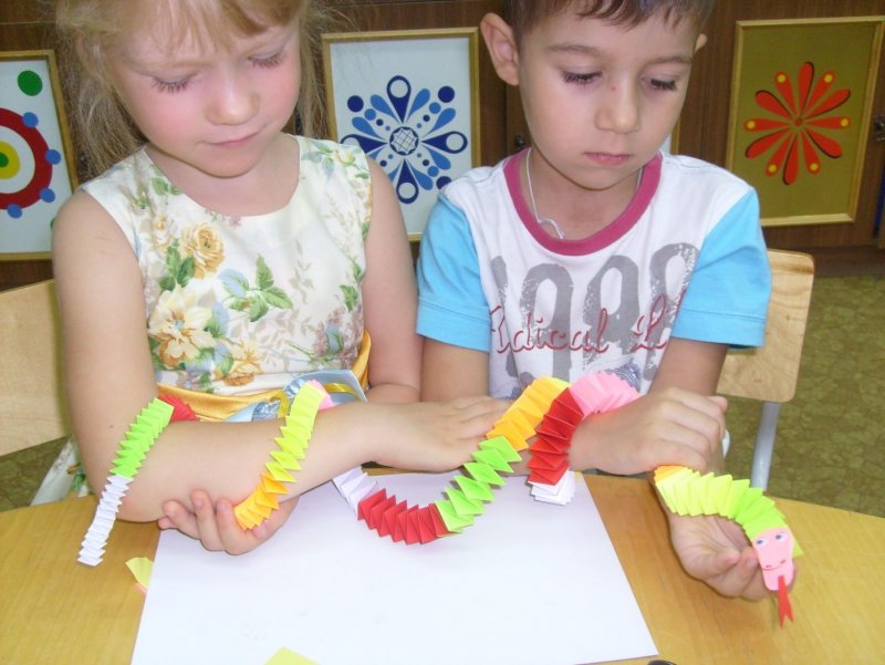 Творческое занятие для детей 4-5 лет